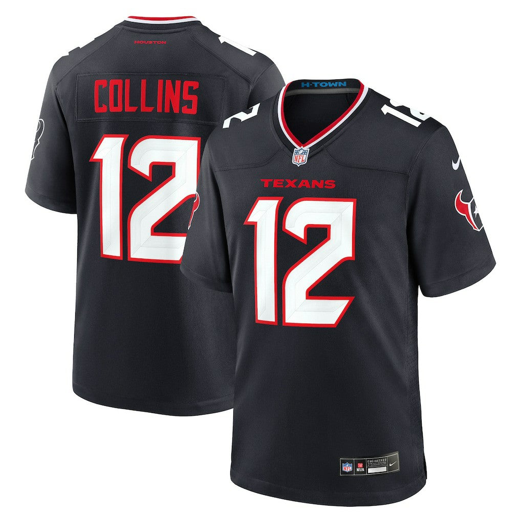Nico Collins Houston Texans Game Jersey - Navy | NFL Jerseys