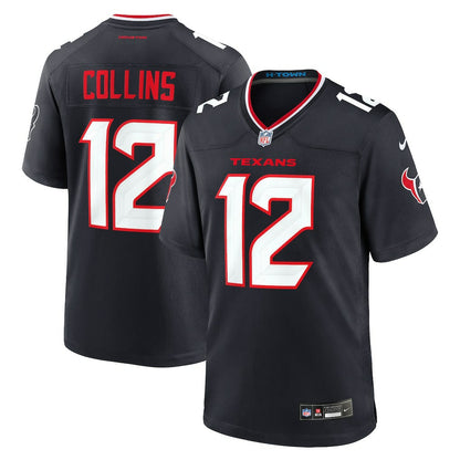 Nico Collins Houston Texans Game Jersey - Navy | NFL Jerseys