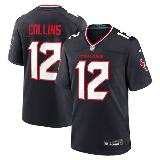 Nico Collins Houston Texans Game Jersey - Navy | NFL Jerseys
