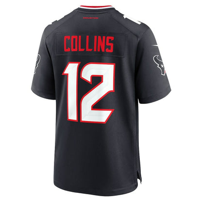 Nico Collins Houston Texans Game Jersey - Navy | NFL Jerseys