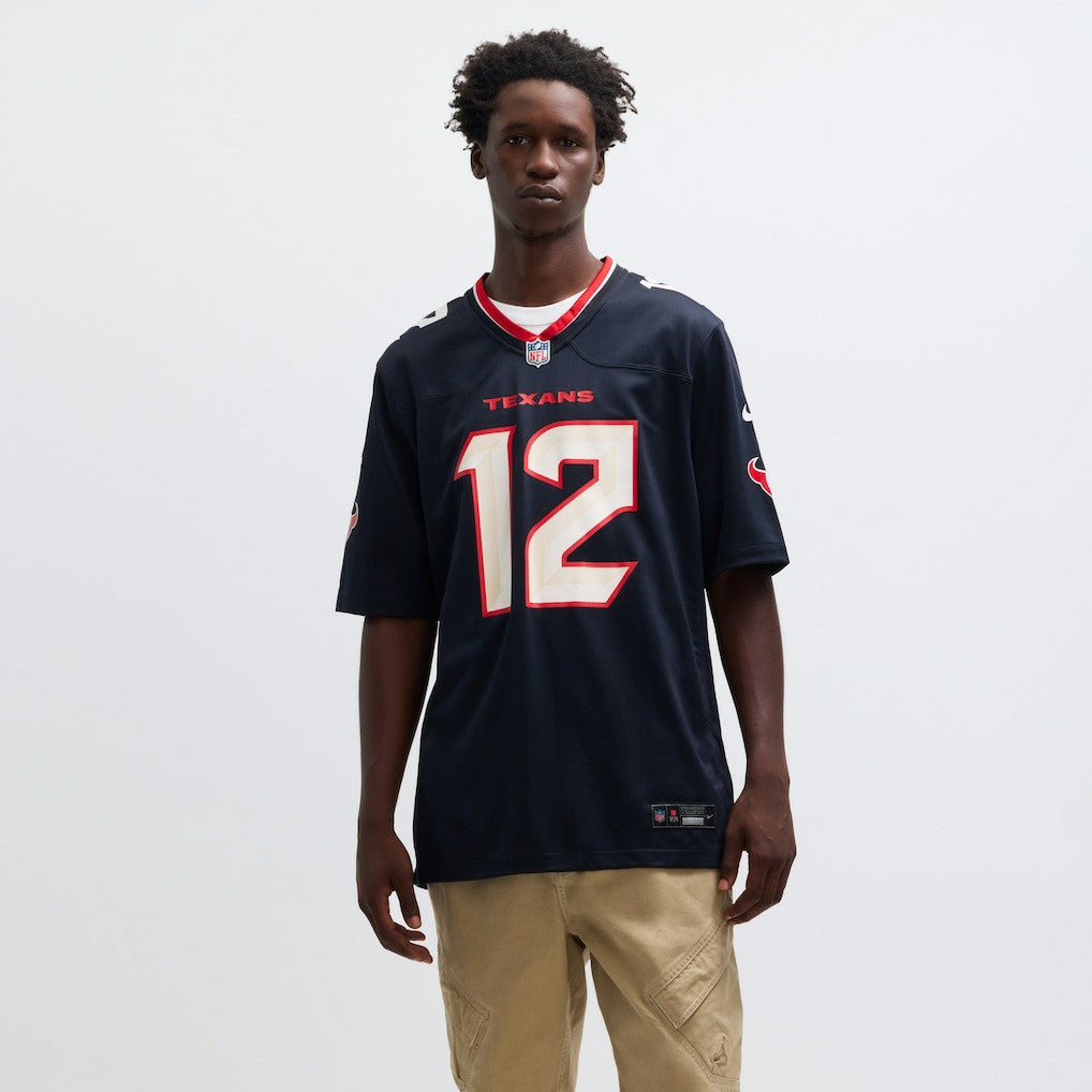 Nico Collins Houston Texans Game Jersey Navy - Nike