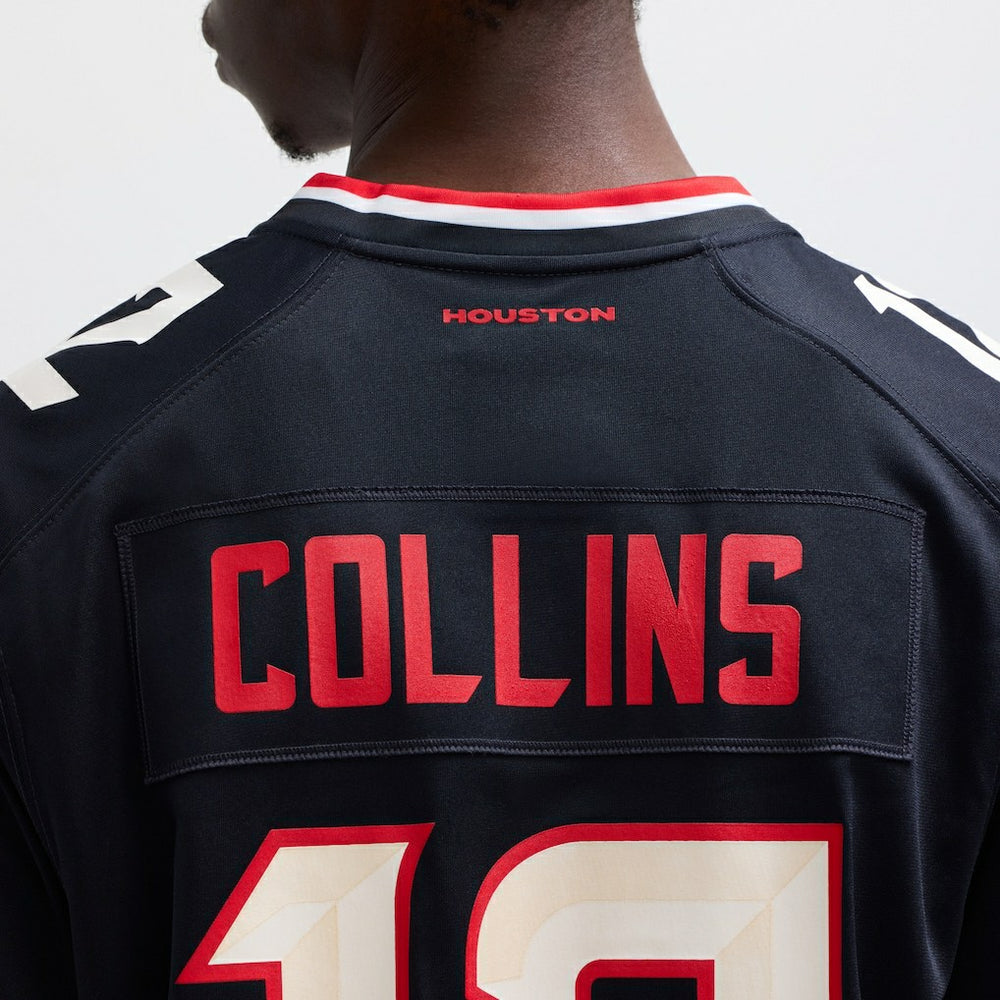 Nico Collins Houston Texans Game Jersey Navy - Nike