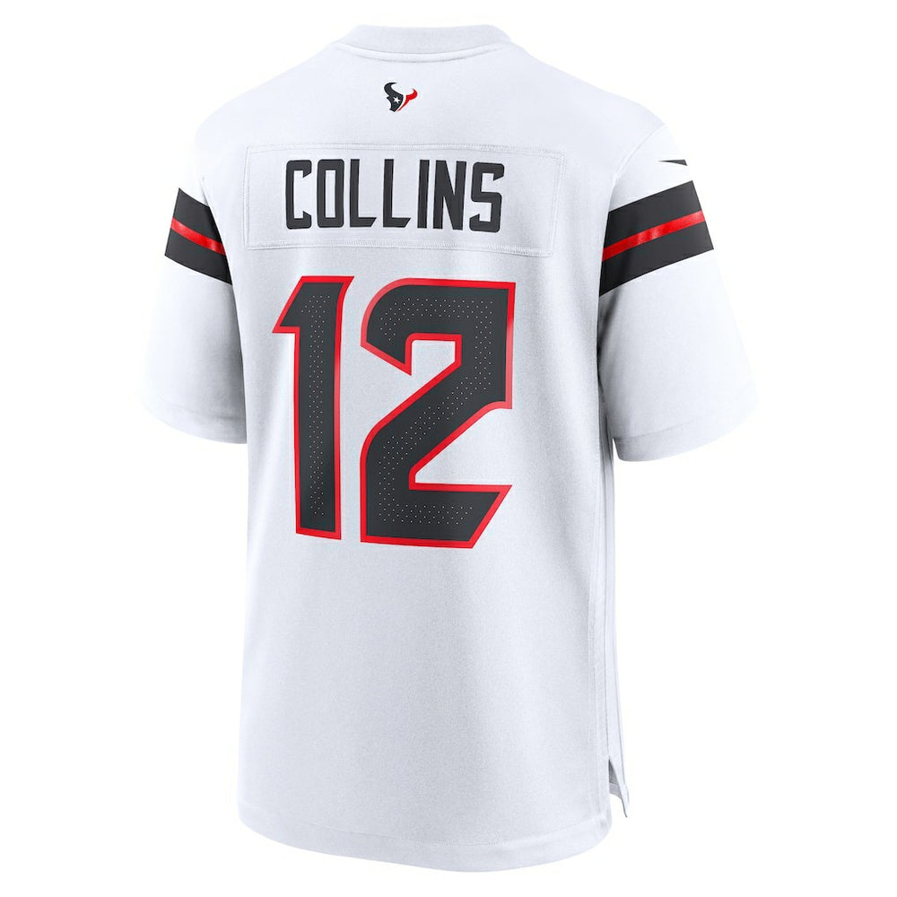 Nico Collins Houston Texans Game Jersey White - Nike