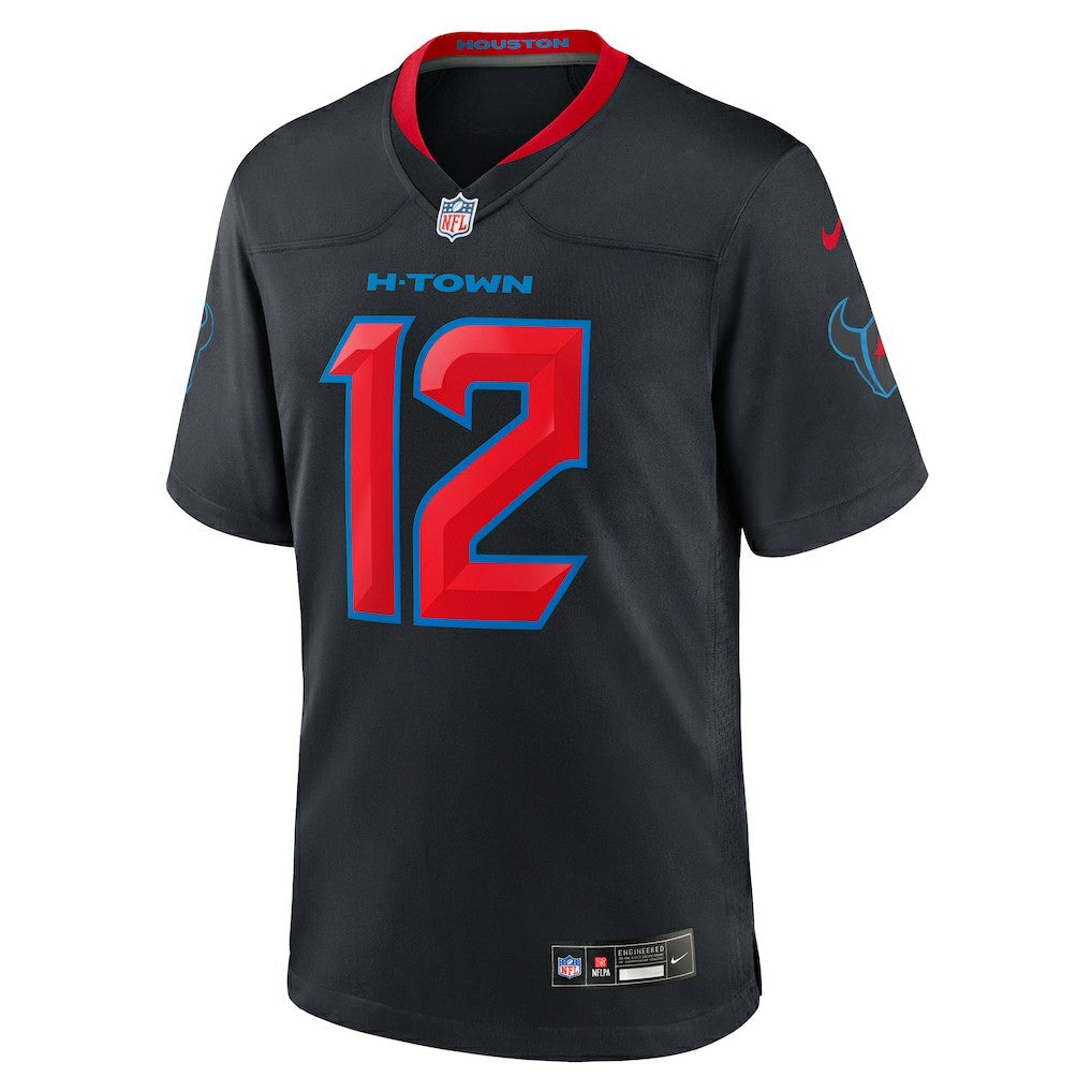 Nico Collins Houston Texans 2nd Alternate Game Jersey Navy - Nike
