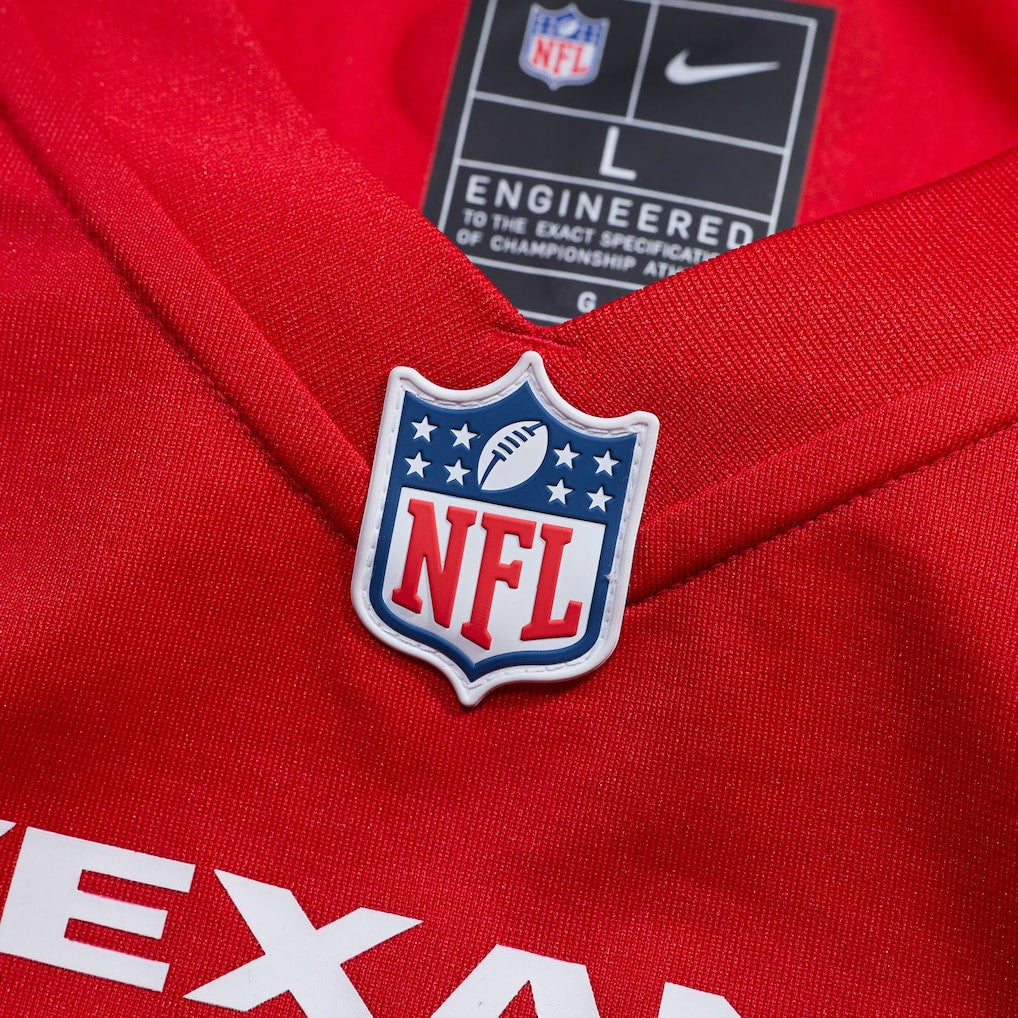Tank Dell Houston Texans Alternate Game Jersey - Red | NFL Jerseys
