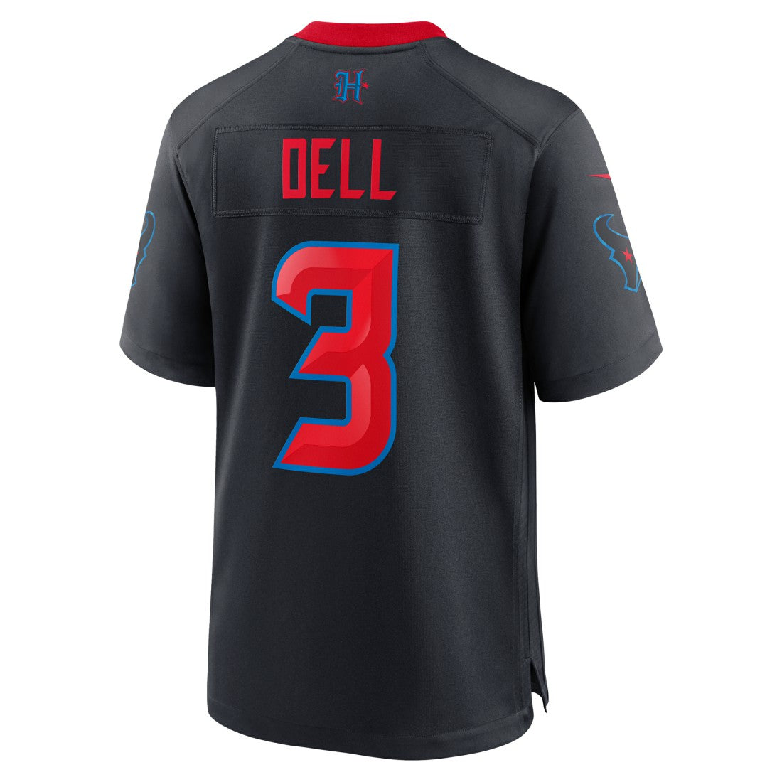 Tank Dell Houston Texans 2nd Alternate Game Jersey Navy - Nike