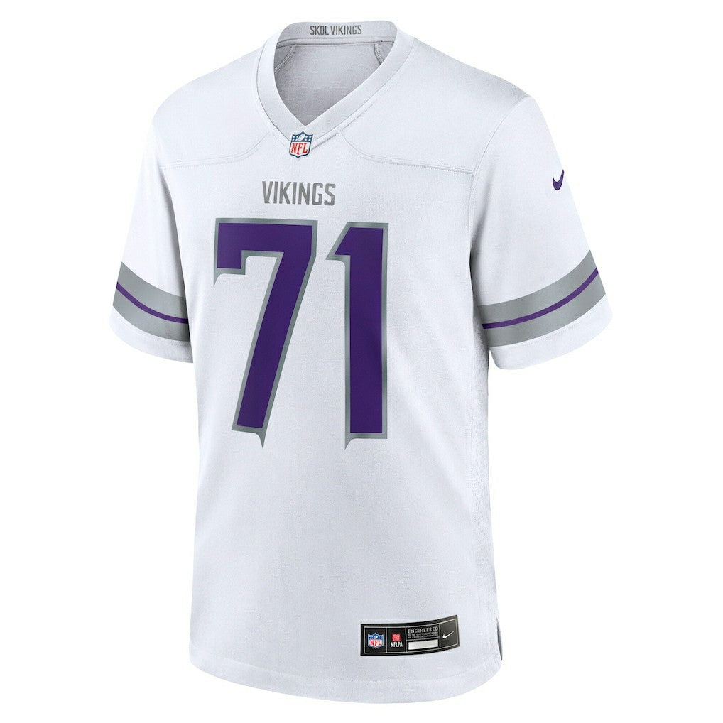 Christian Darrisaw Minnesota Vikings Alternate Game Jersey White - Nike