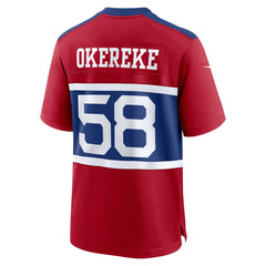 Bobby Okereke New York Giants Alternate Player Game Jersey Century Red - Nike