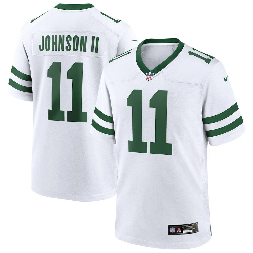 Jermaine Johnson II New York Jets Game Jersey Legacy White - Nike