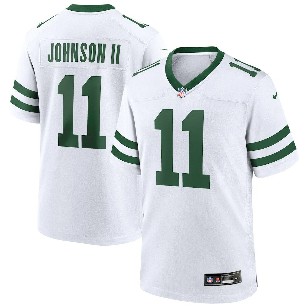 Jermaine Johnson II New York Jets Game Jersey Legacy White - Nike
