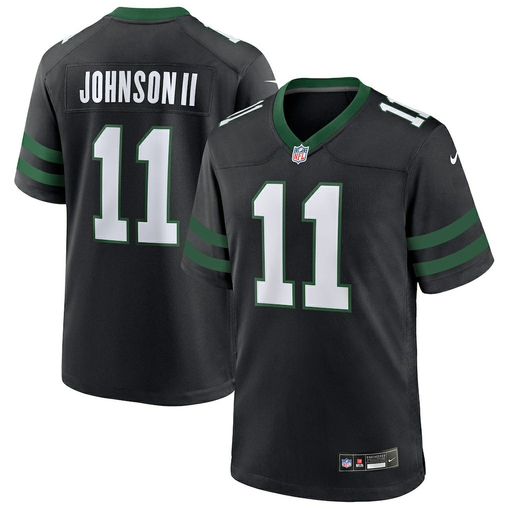 Jermaine Johnson II New York Jets Alternate Game Jersey Legacy Black - Nike