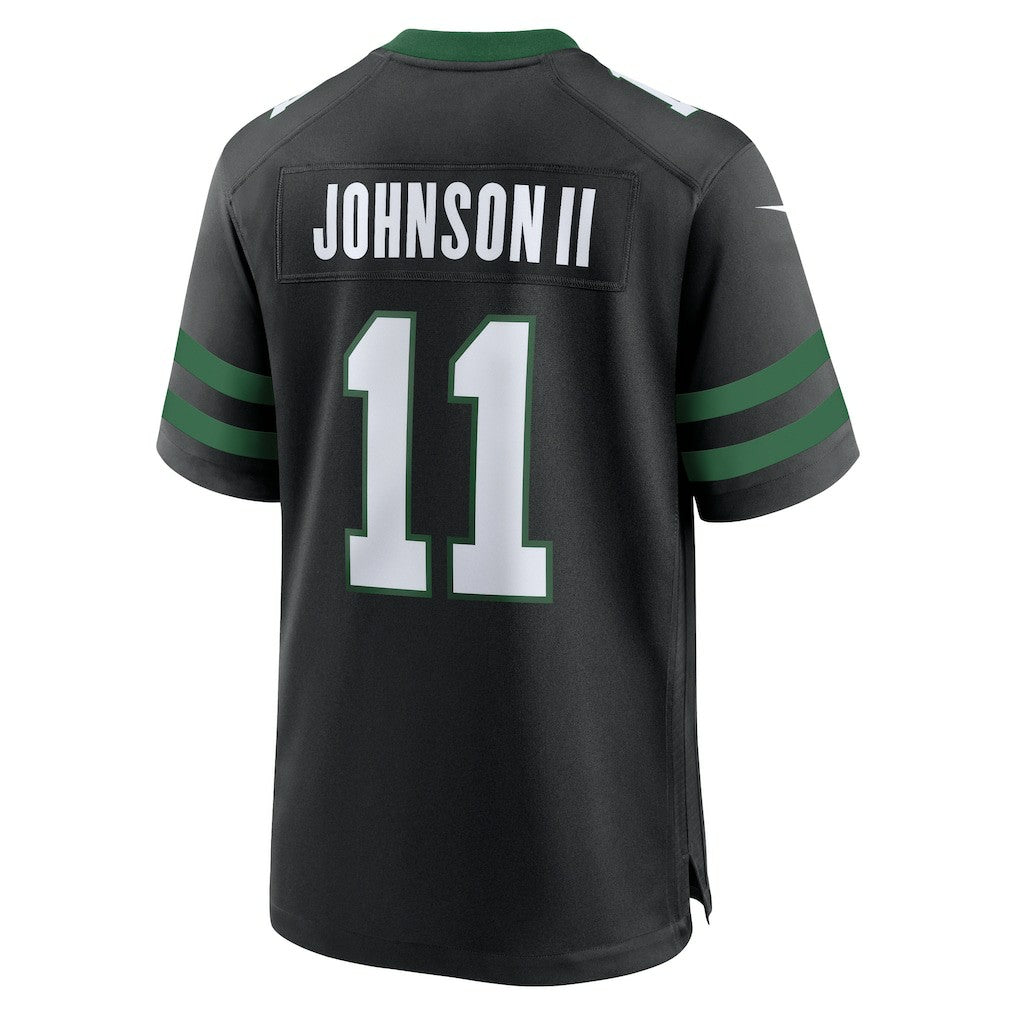 Jermaine Johnson II New York Jets Alternate Game Jersey - Legacy Black | NFL Jerseys