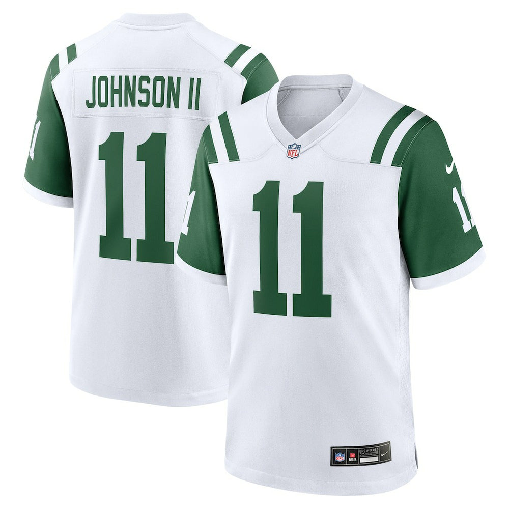 Jermaine Johnson II New York Jets Classic Alternate Game Jersey White - Nike