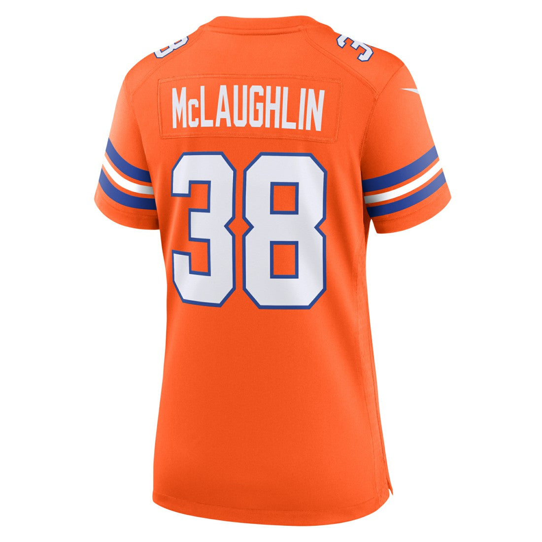Jaleel McLaughlin Denver Broncos Women's Mile High Collection 1977 Throwback Player Game Jersey Orange - Nike