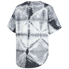 NBA - Phoenix Suns G-III 4Her by Carl Banks Women's Tournament Raglan Oversized Tie-Dye V-Neck T-Shirt - Black
