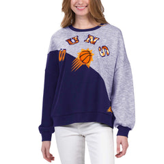 NBA - Phoenix Suns G-III 4Her by Carl Banks Women's Benches Split Pullover Sweatshirt - Purple