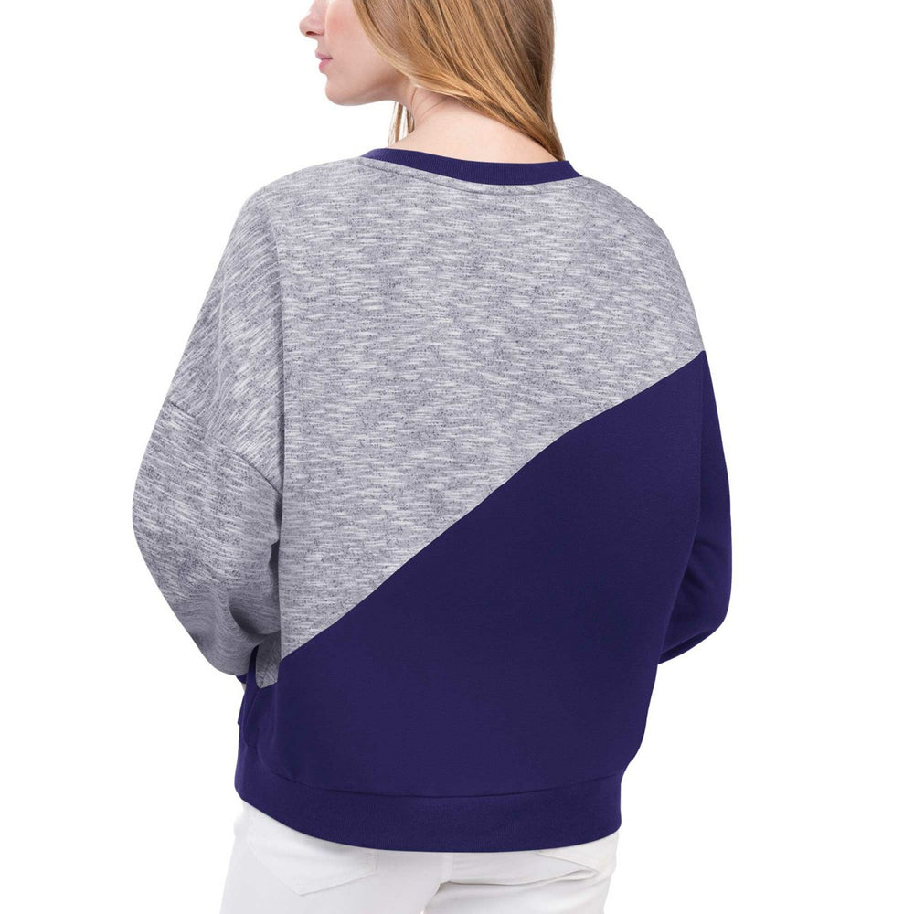 NBA - Phoenix Suns G-III 4Her by Carl Banks Women's Benches Split Pullover Sweatshirt - Purple