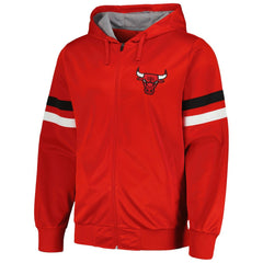 NBA - Chicago Bulls G-III Sports by Carl Banks Contender Full-Zip Hoodie Jacket - Red