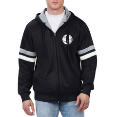 NBA - Brooklyn Nets G-III Sports by Carl Banks Contender Full-Zip Hoodie Jacket - Black