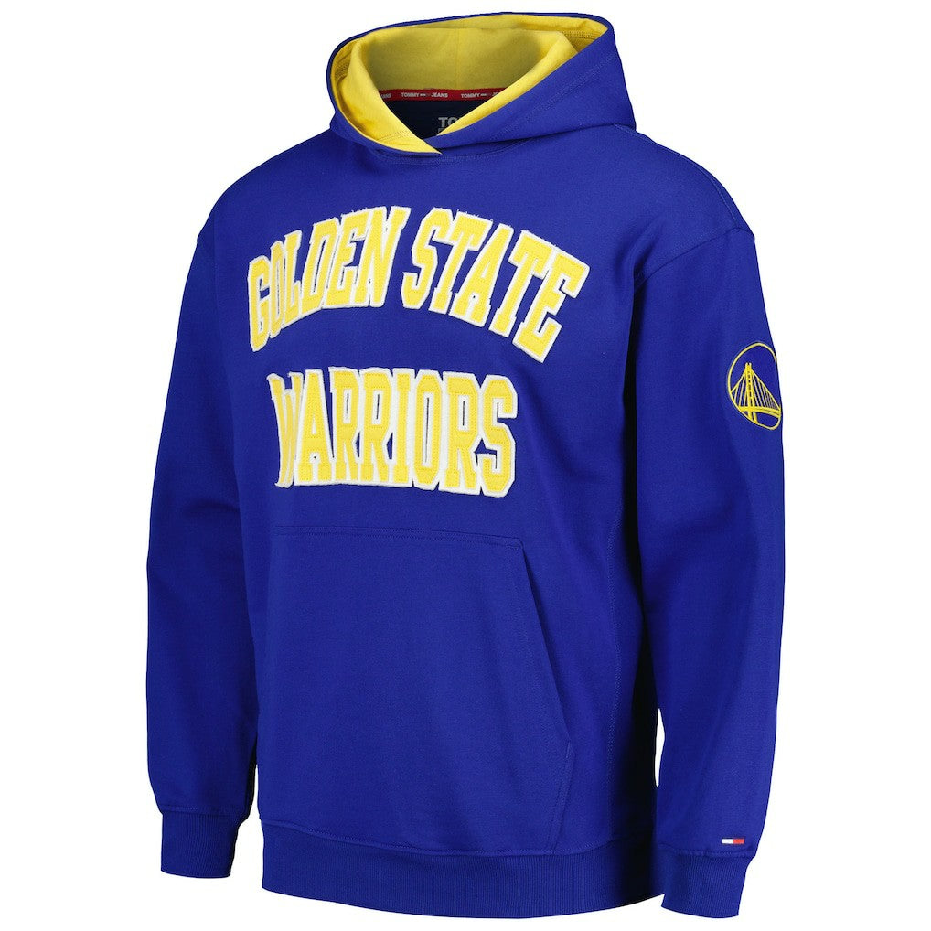 NBA - Golden State Warriors Tommy Jeans Greyson Pullover Hoodie - Royal