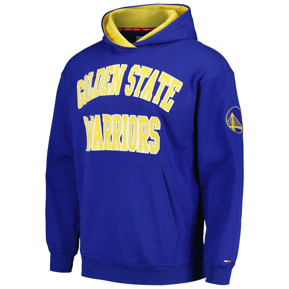 NBA - Golden State Warriors Tommy Jeans Greyson Pullover Hoodie - Royal