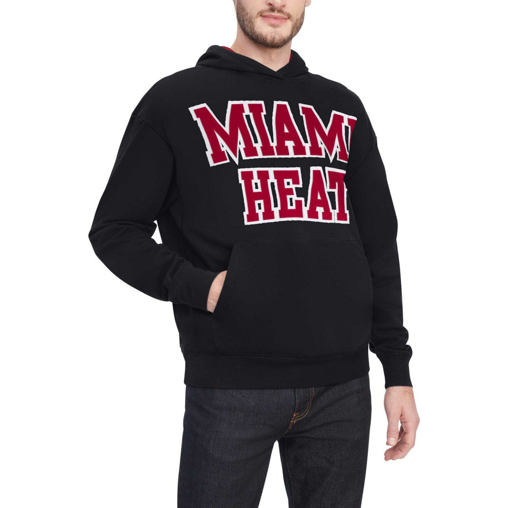 NBA - Miami Heat Tommy Jeans Greyson Pullover Hoodie - Black