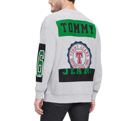 NBA - Boston Celtics Tommy Jeans Hayes Crew Neck Pullover Sweatshirt - Heather Gray