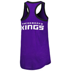 NBA - Sacramento Kings G-III 4Her by Carl Banks Women's Showdown Scoop-Neck Racerback Tank Top - Purple