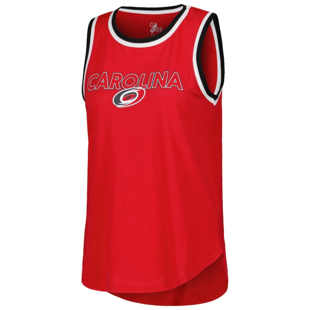 Carolina Hurricanes - G-III 4Her by Carl Banks Women's Strategy Tank Top Red