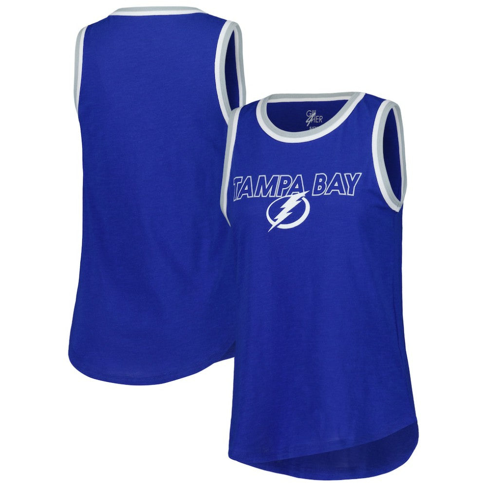 Tampa Bay Lightning - G-III 4Her by Carl Banks Women's Strategy Tank Top Blue