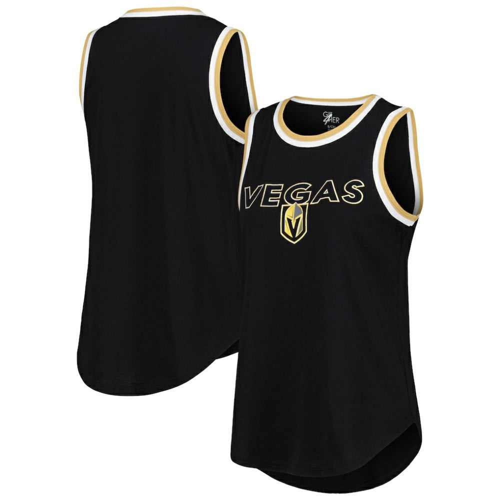 Vegas Golden Knights G-III 4Her by Carl Banks Women's Strategy Tank Top Black