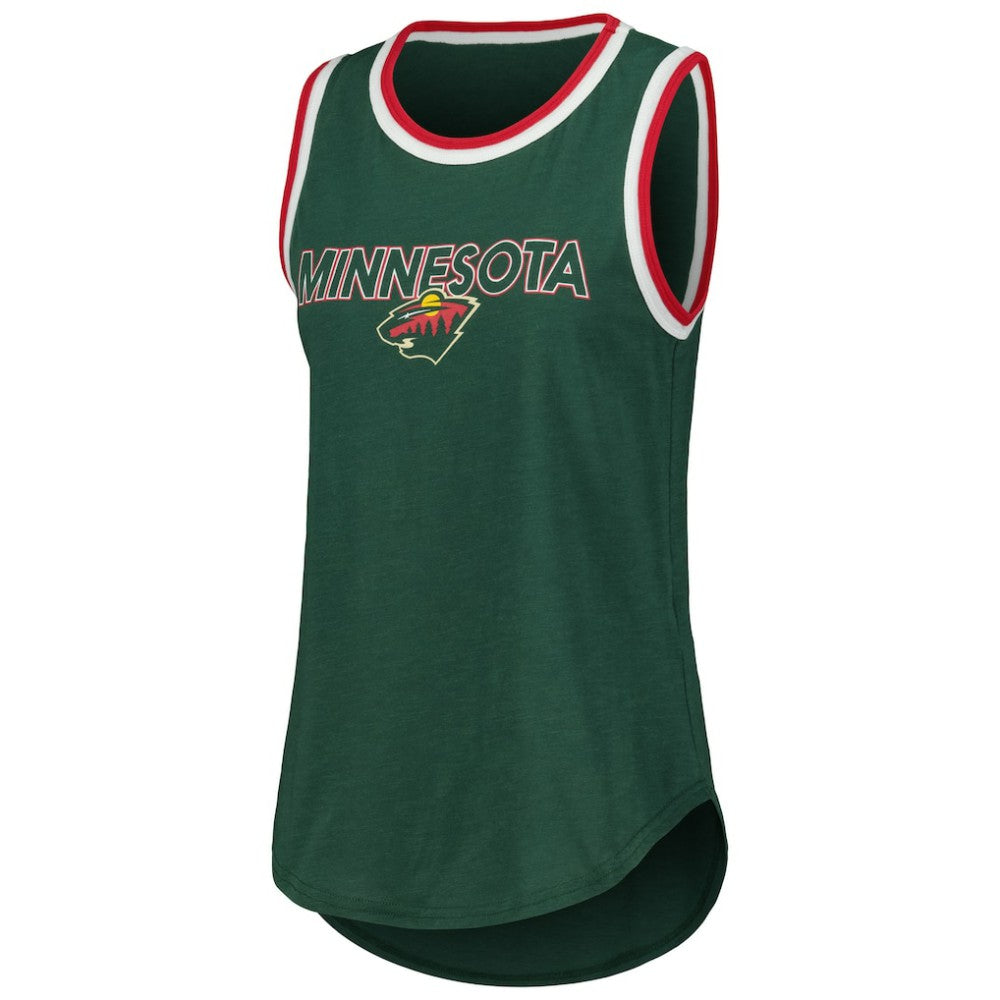 Minnesota Wild - G-III 4Her by Carl Banks Women's Strategy Tank Top Green