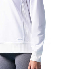 Boston Bruins MSX by Michael Strahan Women's Millie Raglan Pullover Sweatshirt White