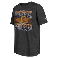 New Era - Phoenix Suns Enzyme Washed Oversized T-Shirt - Black
