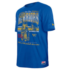 New Era - Golden State Warriors Enzyme Wash Oversized T-Shirt - Royal
