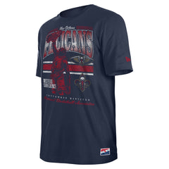 New Era - New Orleans Pelicans Enzyme Wash Oversized T-Shirt - Navy