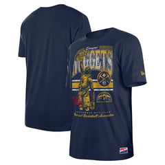 New Era - Denver Nuggets Enzyme Wash Oversized T-Shirt - Navy
