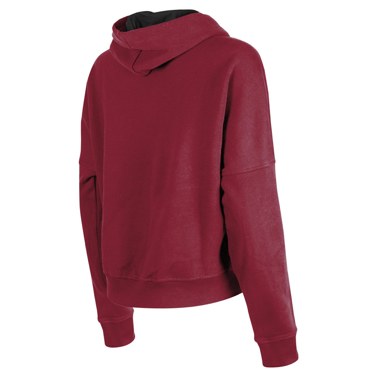 New Era - Miami Heat Women's Boxy Pullover Hoodie - Red