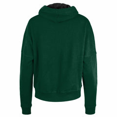 New Era - Milwaukee Bucks Women's Boxy Pullover Hoodie - Hunter Green