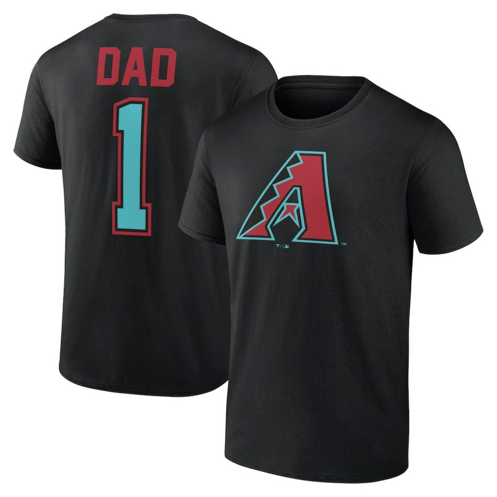 Arizona Diamondbacks Father's Day #1 Dad T-Shirt Clearance