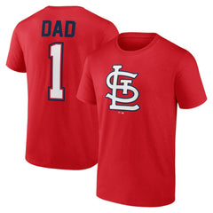 St. Louis Cardinals Father's Day #1 Dad T-Shirt for sale