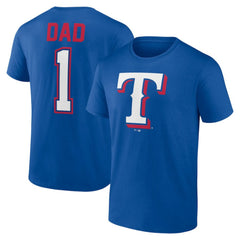 Texas Rangers Father's Day #1 Dad T-Shirt Sale
