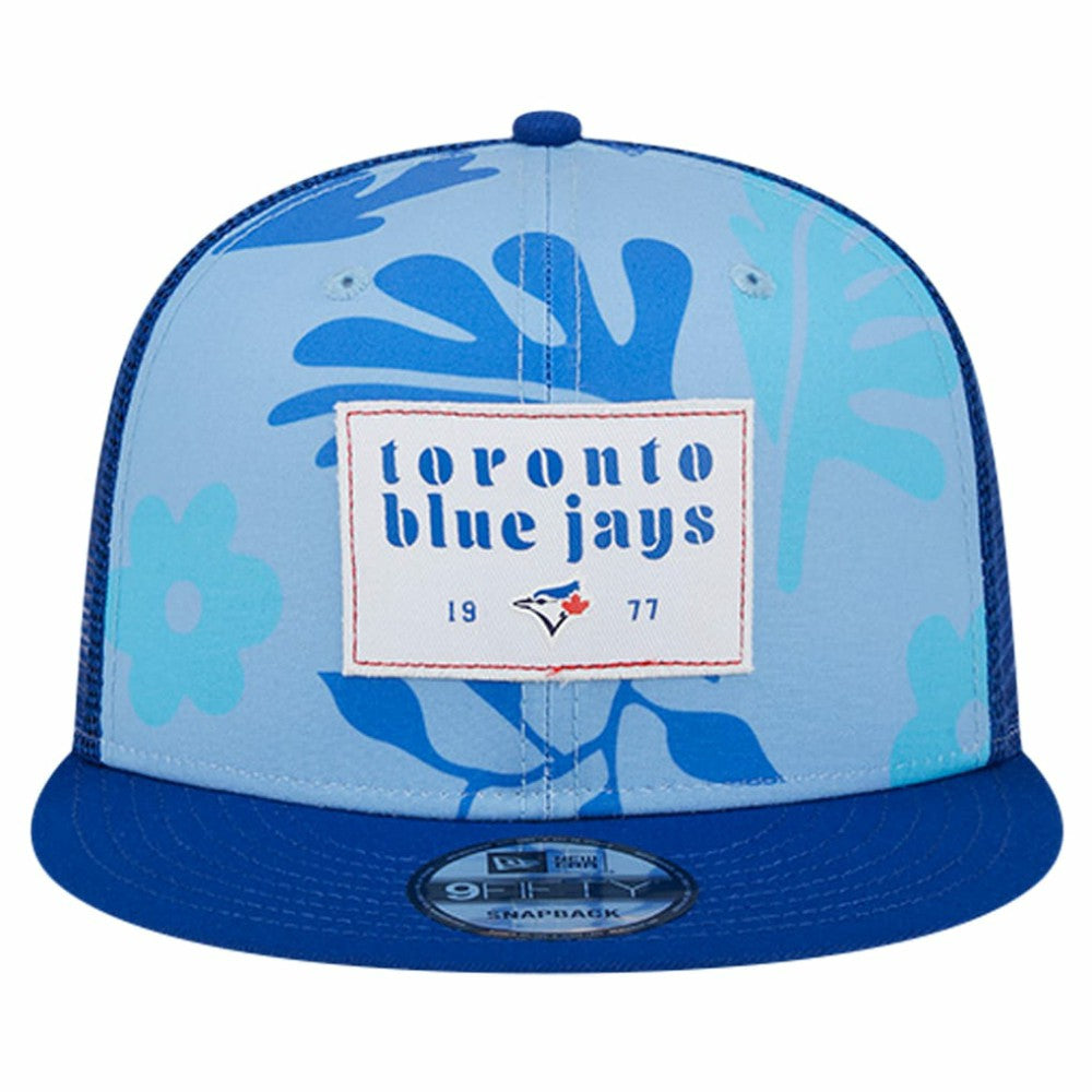 Toronto Blue Jays New Era Bikini Bottom Trucker 9FIFTY Snapback Hat Sale