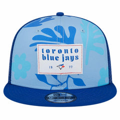 Toronto Blue Jays New Era Bikini Bottom Trucker 9FIFTY Snapback Hat Sale