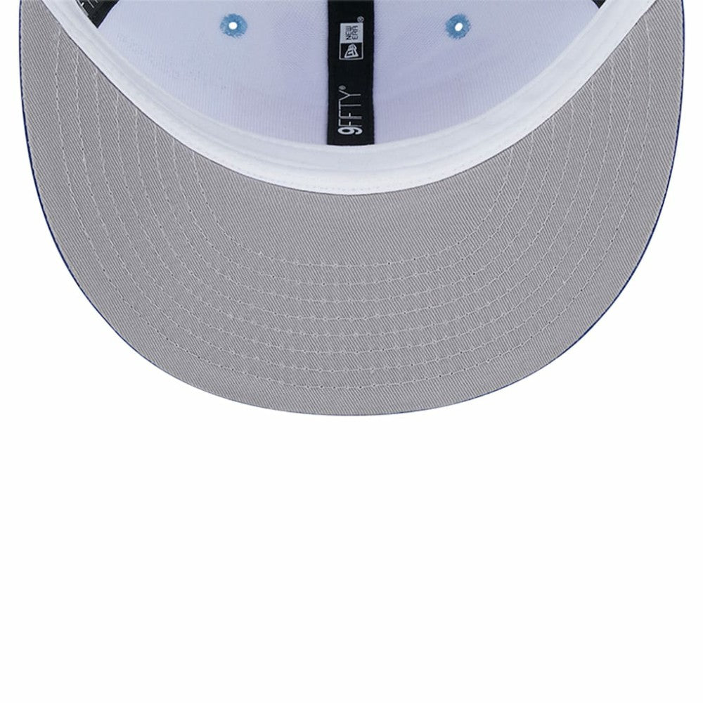 Chicago Cubs New Era Bikini Bottom Trucker 9FIFTY Snapback Hat On Sale
