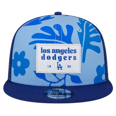Los Angeles Dodgers New Era Bikini Bottom Trucker 9FIFTY Snapback Hat for sale