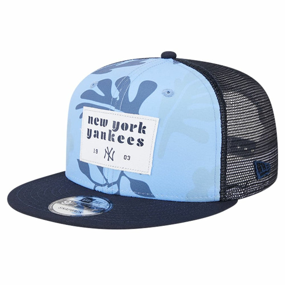 New York Yankees New Era Bikini Bottom Trucker 9FIFTY Snapback Hat Clearance