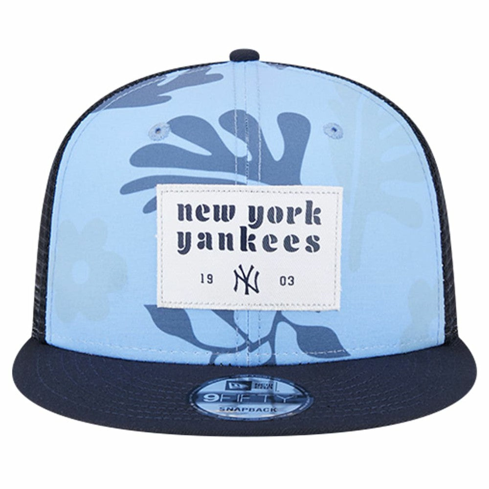 New York Yankees New Era Bikini Bottom Trucker 9FIFTY Snapback Hat Clearance