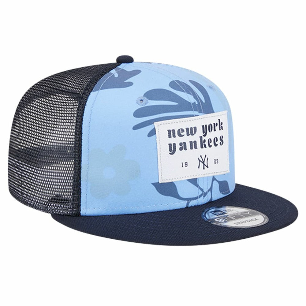New York Yankees New Era Bikini Bottom Trucker 9FIFTY Snapback Hat Clearance