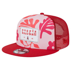 Los Angeles Angels New Era Bikini Bottom Trucker 9FIFTY Snapback Hat for sale